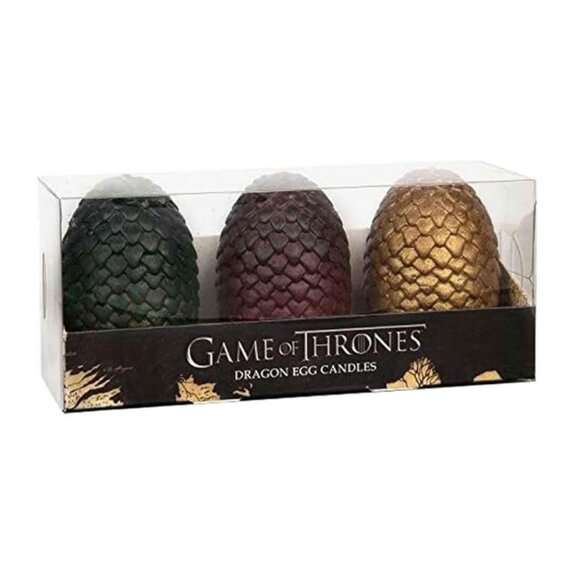 Game of Thrones Dragon Egg Sculpted Candles - Picture 8 of 8